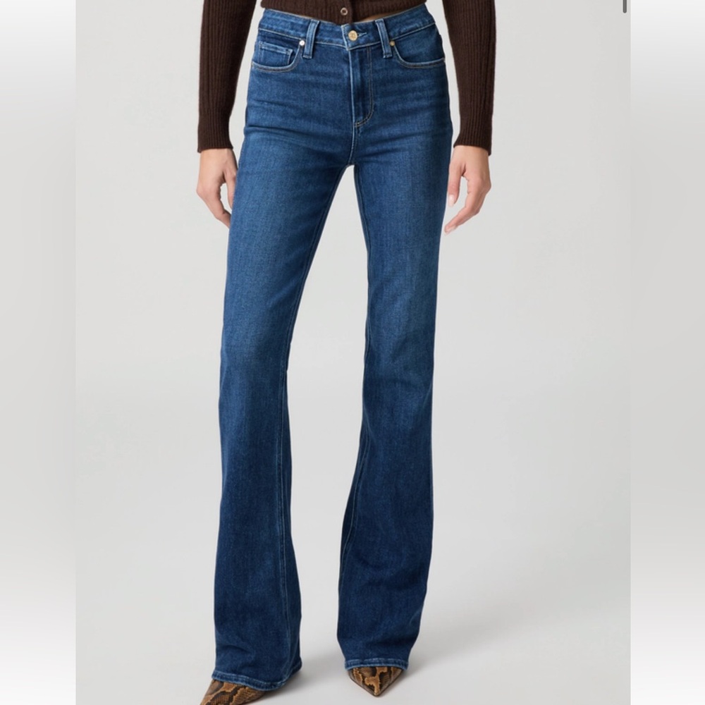 PAIGE High Rise Laurel Canyon Bootcut Jean